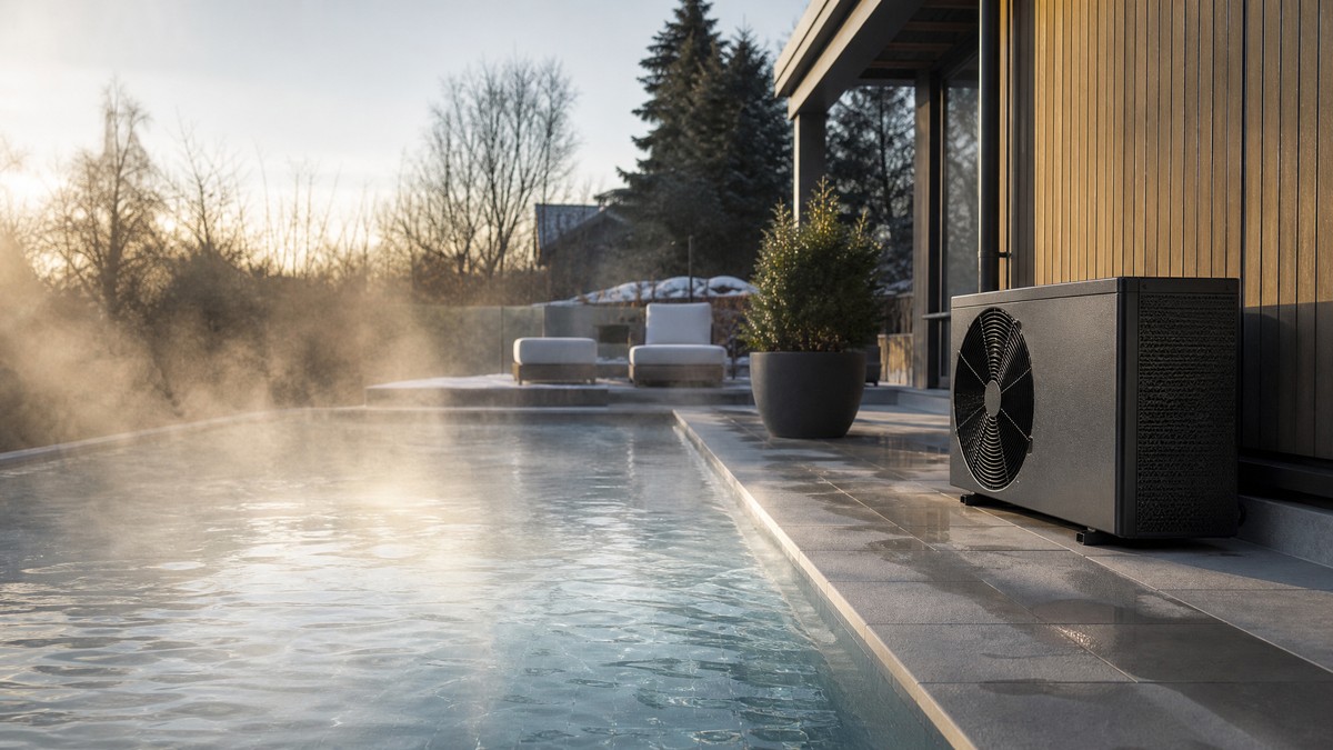 Bomba de calor para piscina: cuál elegir según m³, clima y meses extra de baño