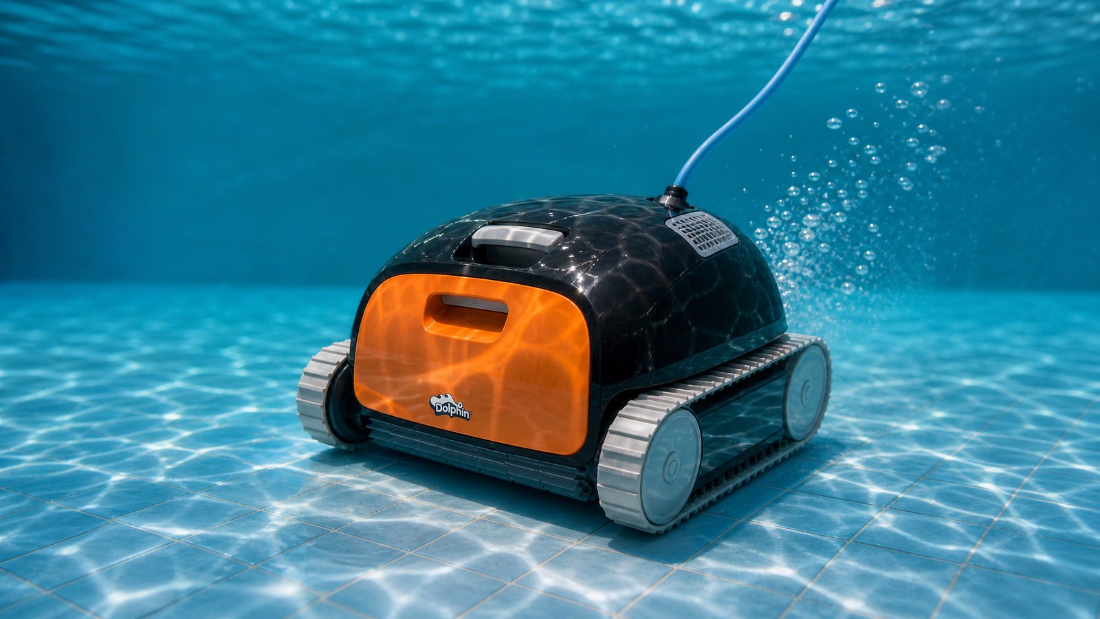 Dolphin E20 opiniones — análisis del rendimiento de limpieza sobre fondo de piscina